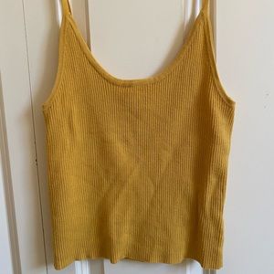 Brandy Melville tank top in yellow